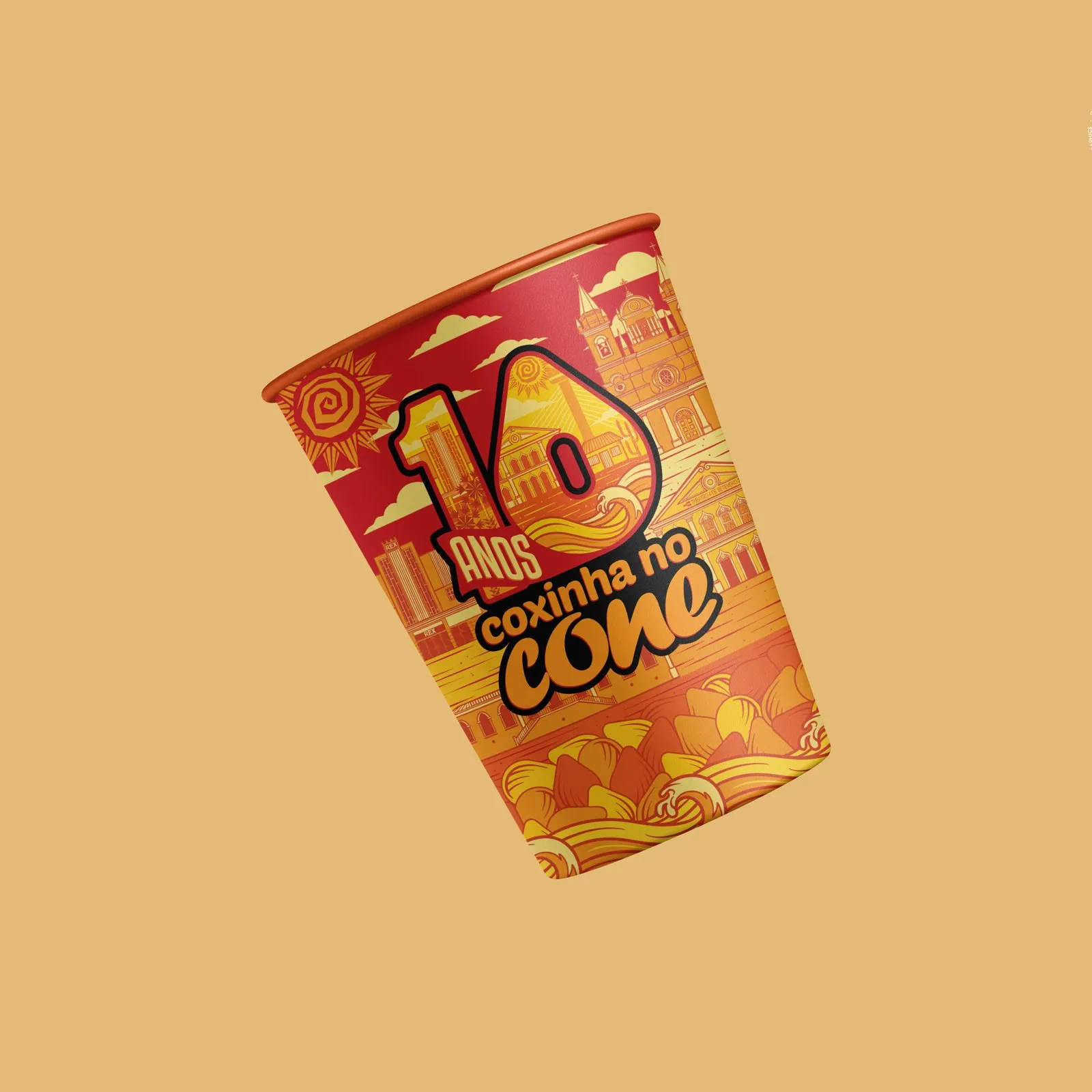 Coxinha no Cone 10 anos