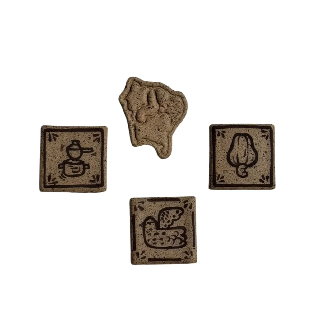 Kit com 4 Ímãs Flocos